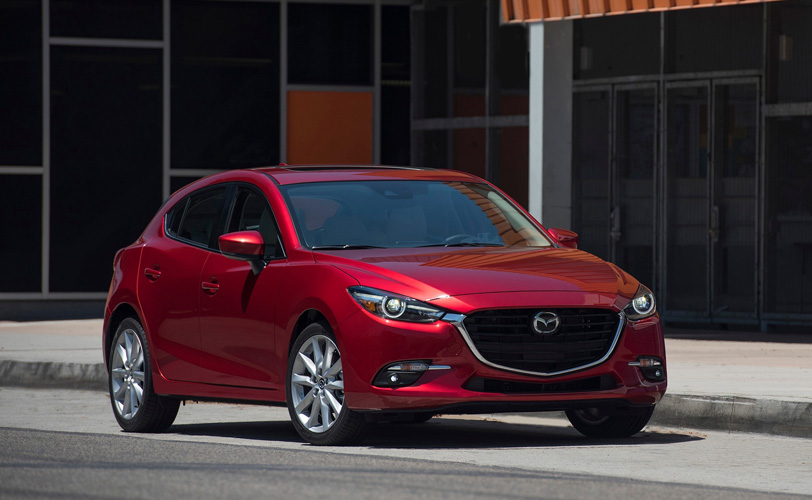 Mazda 3 ambition rouge modèle 2018
